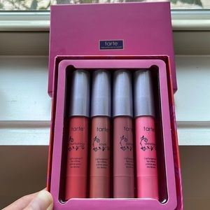 No Longer Available After 2morrow Morning !TARTE Lip Cremes NWOT 4 pc. Gift Set.